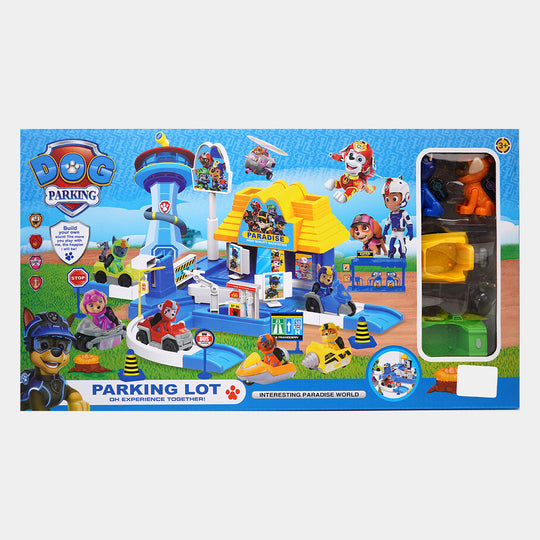 Parking Lot Track Set For Kids
