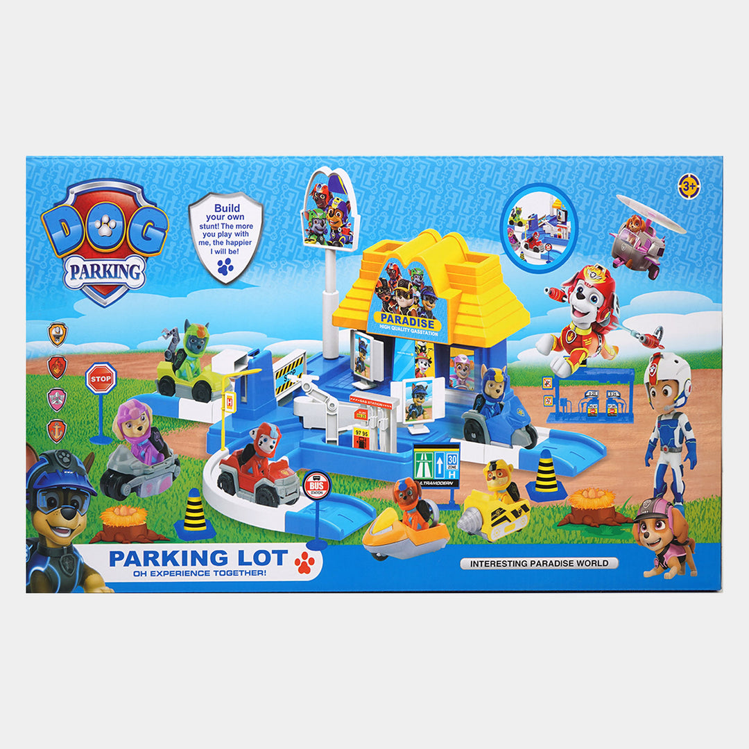 Parking Lot Track Set For Kids