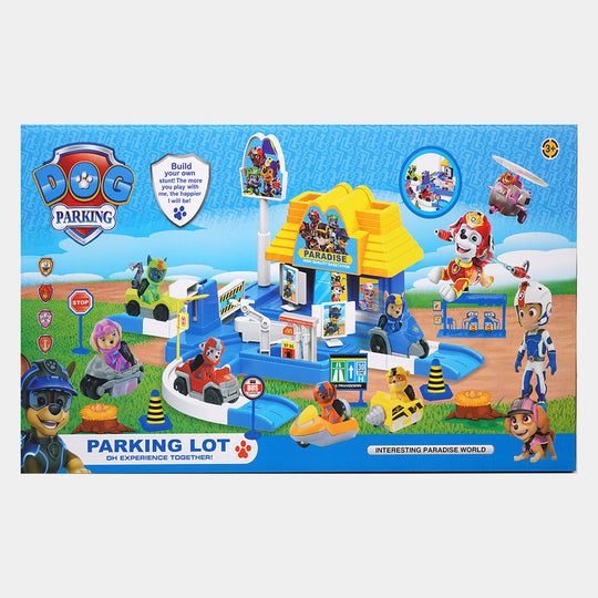 Parking Lot Track Set For Kids