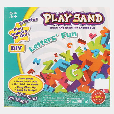 Play Sand Letters Fun For Kids