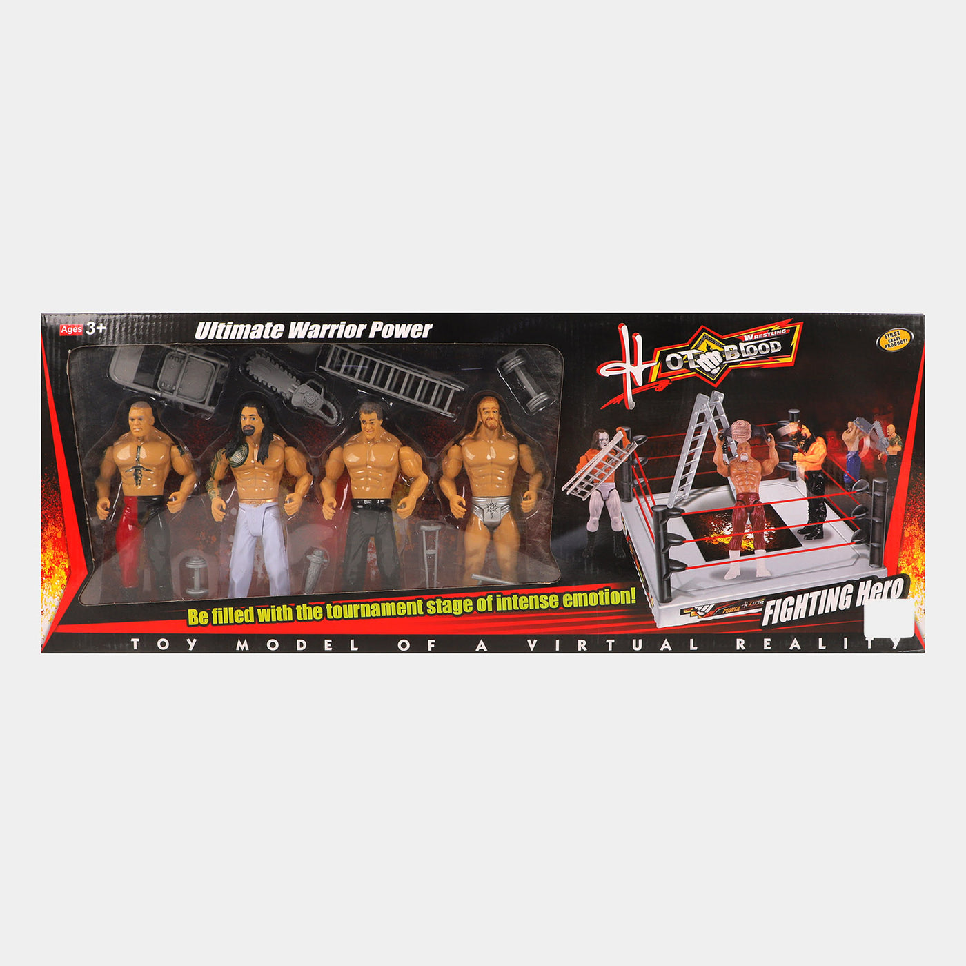 Wrestling Set Fighting Hero Toy