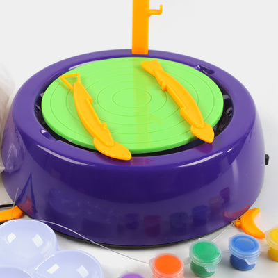 Imaginative Art Pottery Wheel Play Set For kids