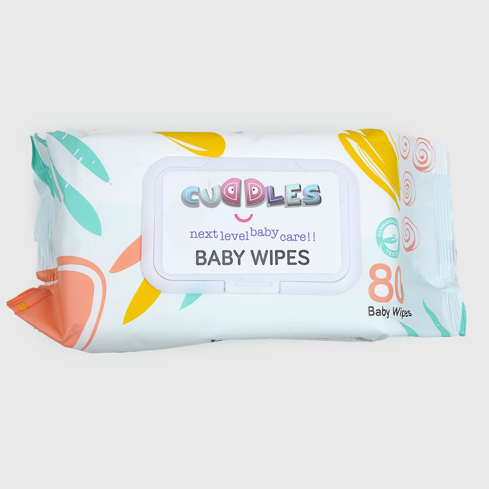 Cuddles Next Level Baby Wet Wipes- 80 PCs (BW-04)