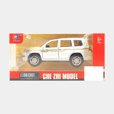 Die Cast Metal Model Car - White