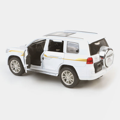 Die Cast Metal Model Car - White