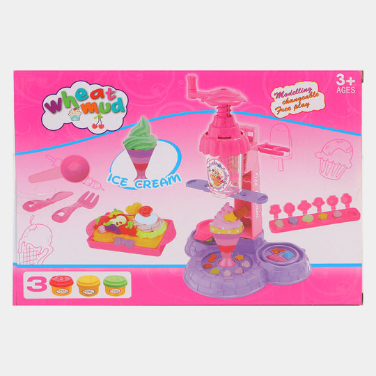 Ice cream machine color mud toy For Kids