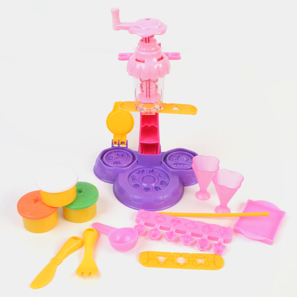 Ice cream machine color mud toy For Kids