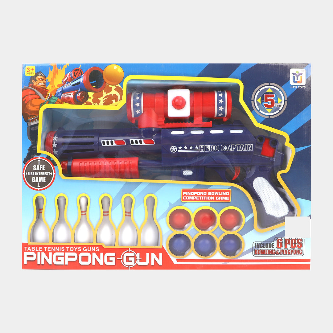 Hero Captain Ping Pong Blaster