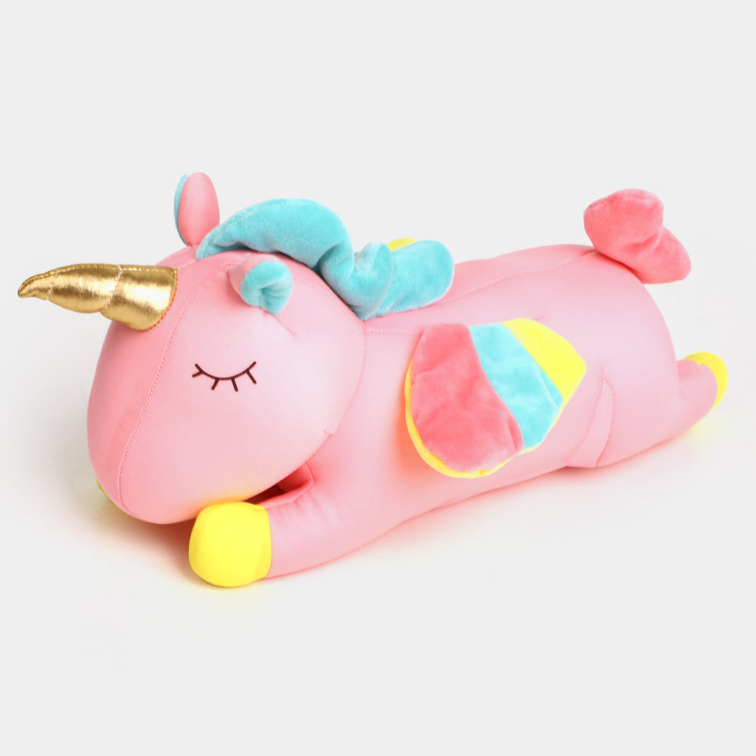 Soft Bean Character Lying Small Toy - Pink