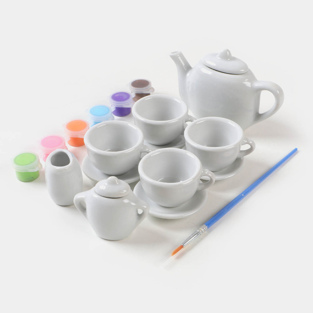 Painting Tea Set For Kids