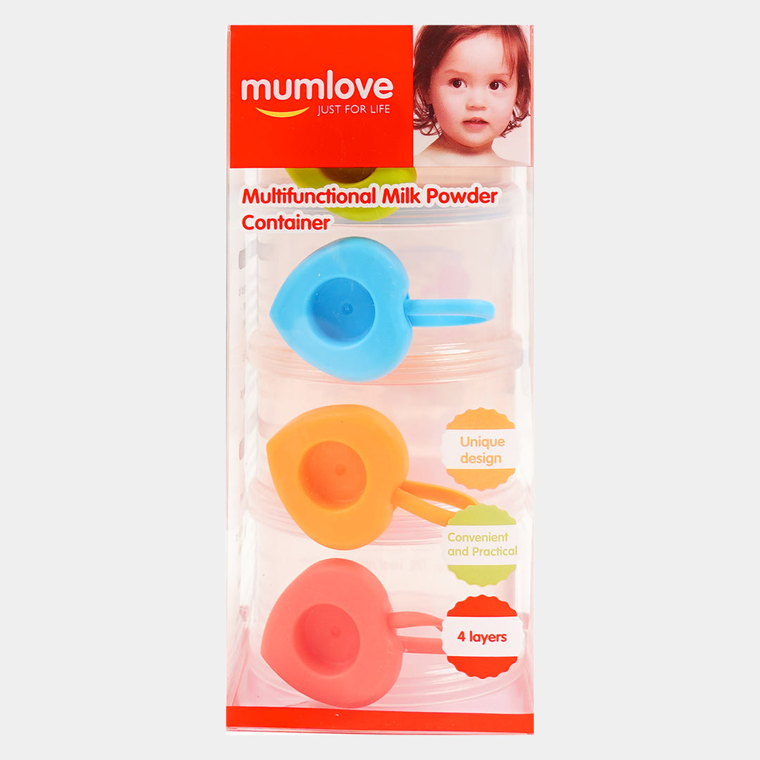 Mumlove Multi Functional Milk Powder Container 4-Layer