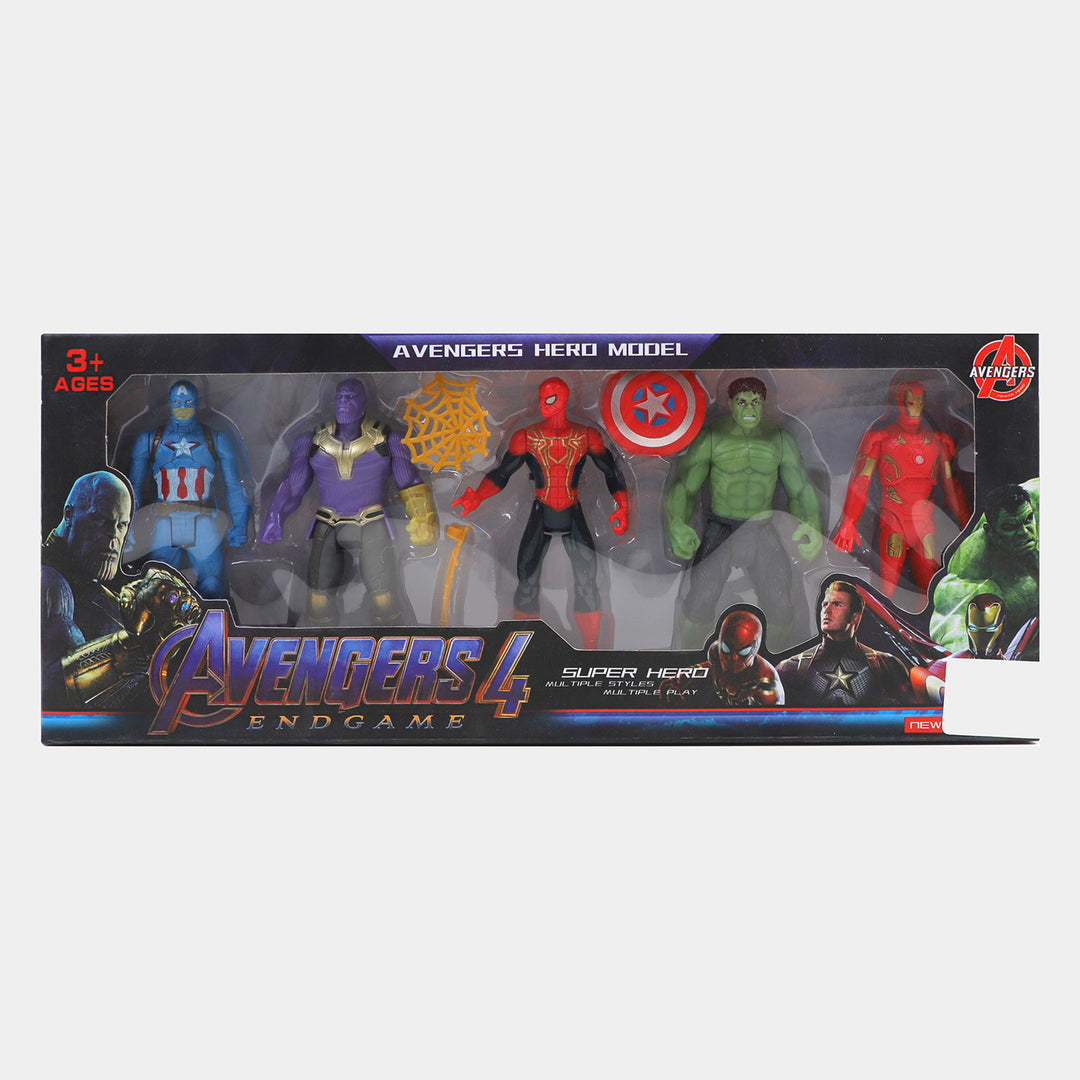 Character Action Figure Toy Set - 5 PCs