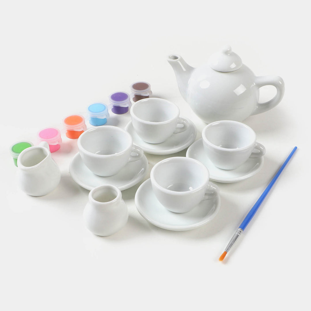 Painting Tea Set For Kids