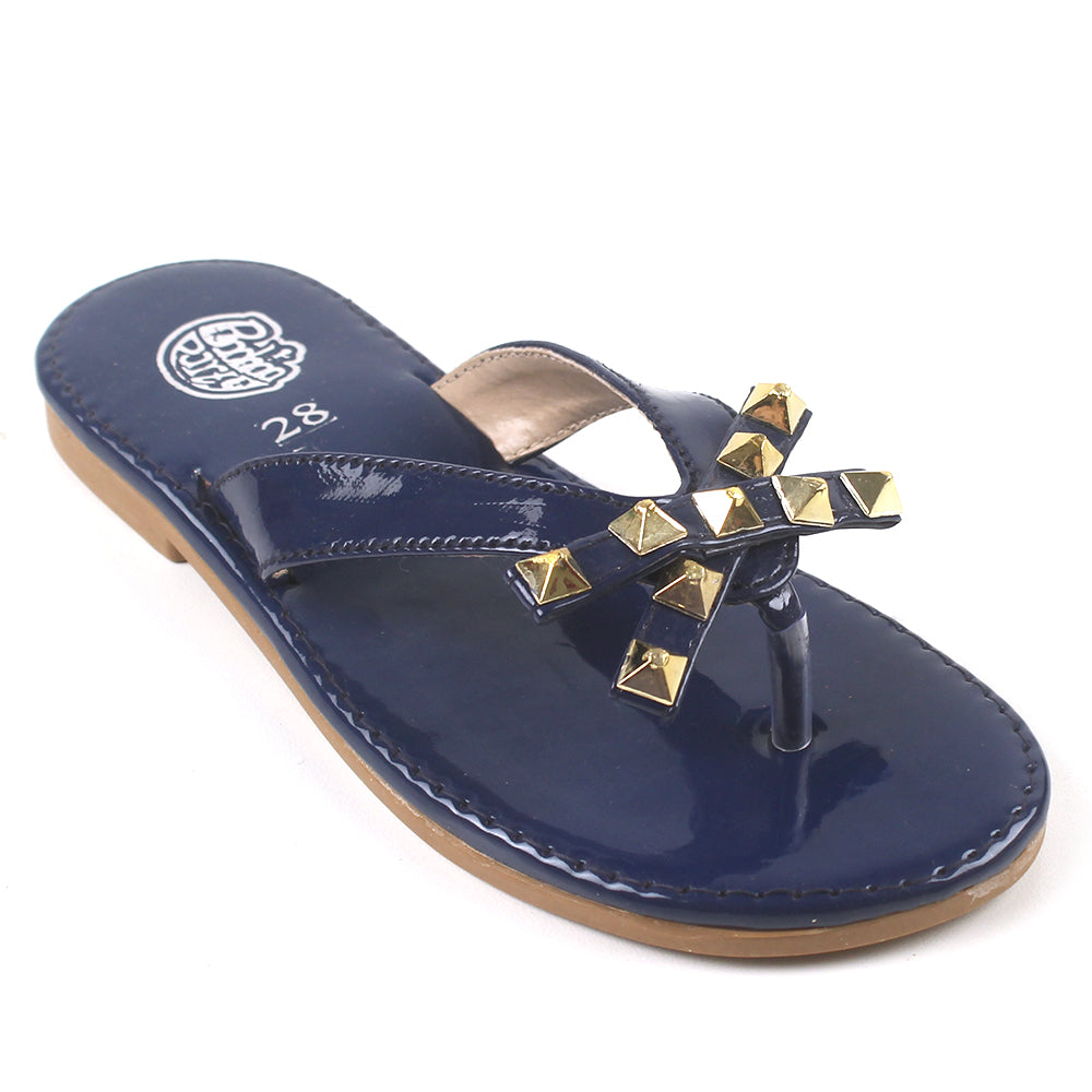 Girls Slipper 07 - NAVY