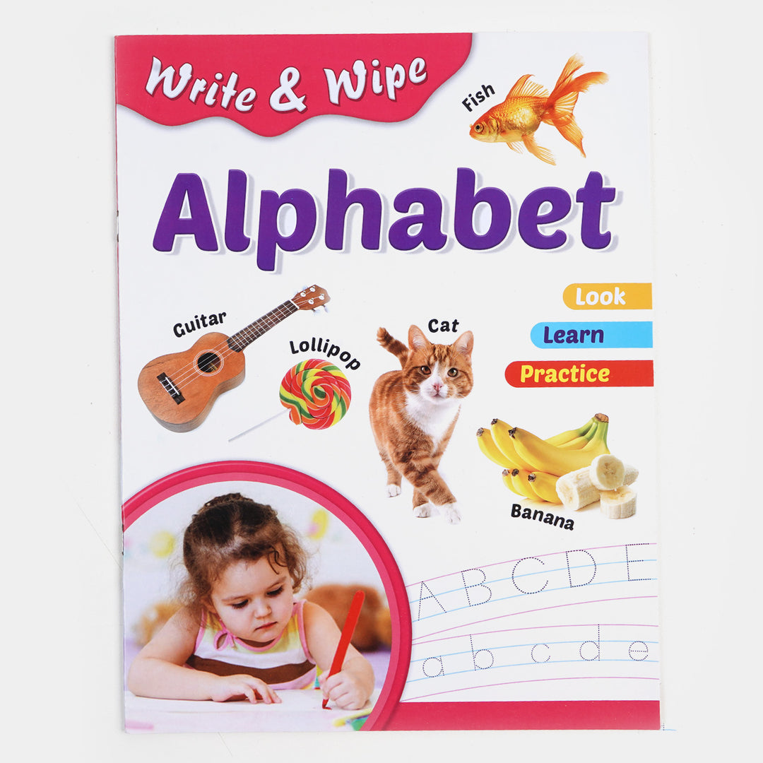 Alphabet Kids Educational Writing & Learning Book