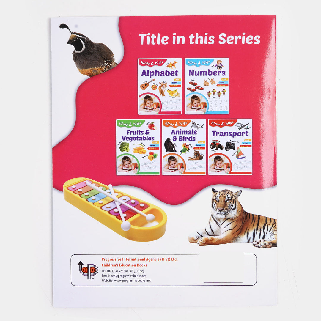 Alphabet Kids Educational Writing & Learning Book