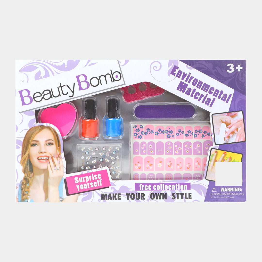 Nail Art Set Toy For Girls
