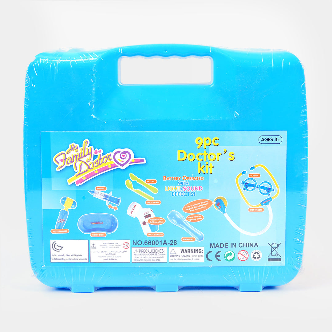 Doctor Equipment Play Set - Blue