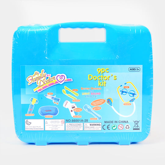 Doctor Equipment Play Set - Blue
