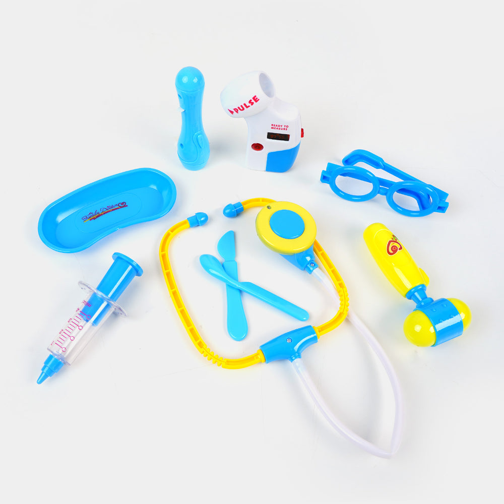 Doctor Equipment Play Set - Blue