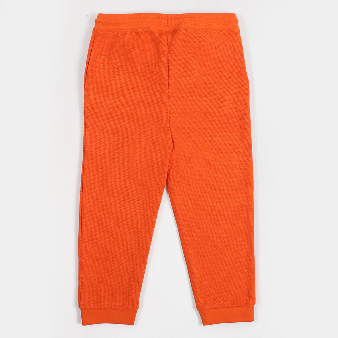 Infant Boys Thermal Suit 02 - Orange