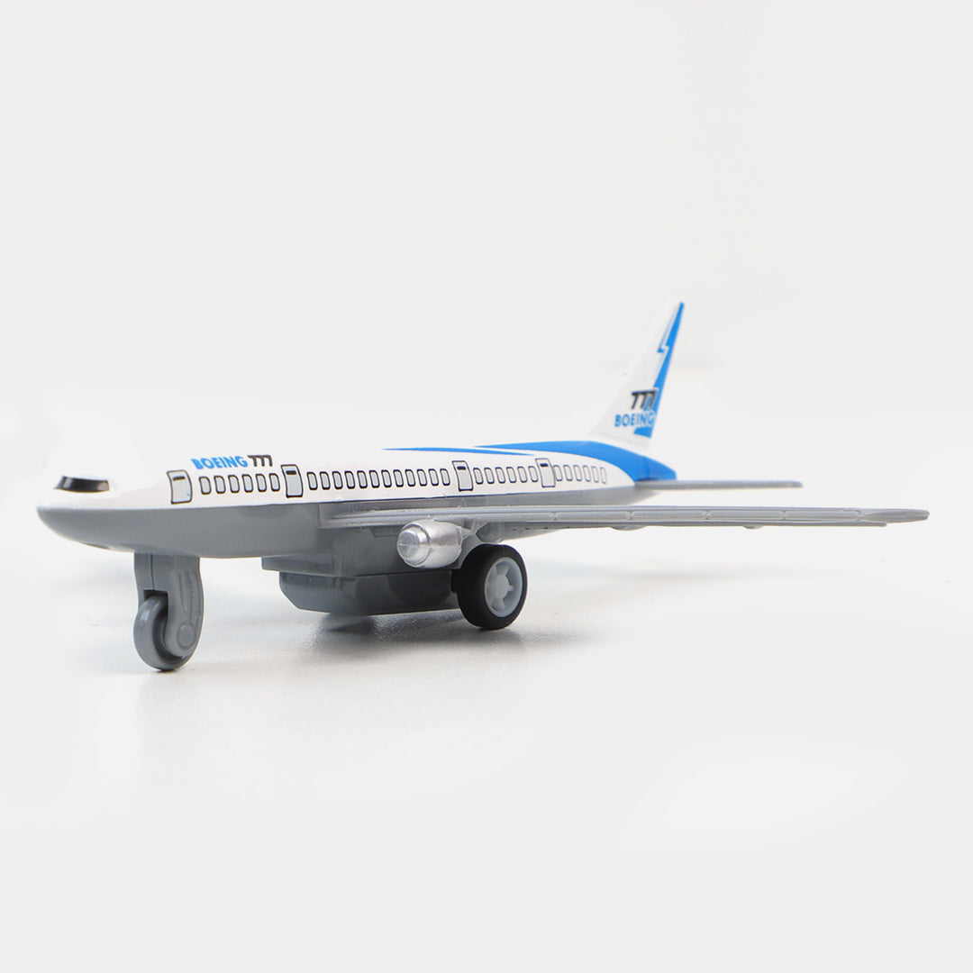 Die Cast Plane For Kids - White