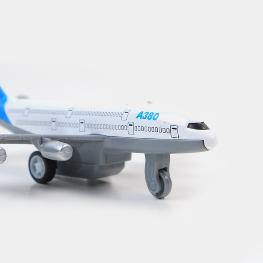 Die Cast Plane For Kids - White