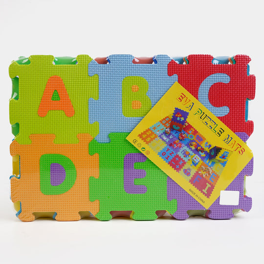 Puzzle Game With Number & Alphabet Floor Mat