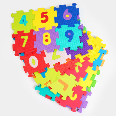 Puzzle Game With Number & Alphabet Floor Mat