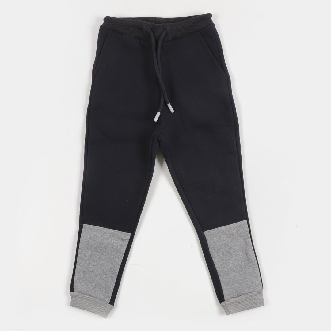 Boys 2PCs Suit Feeling Good - Navy/Grey