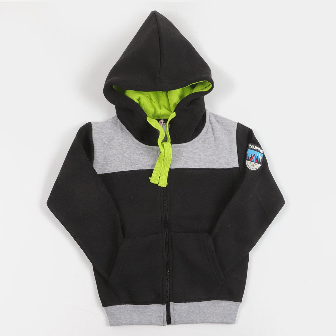 Girls Jacket Camping Out Door Valley - Black/Gray