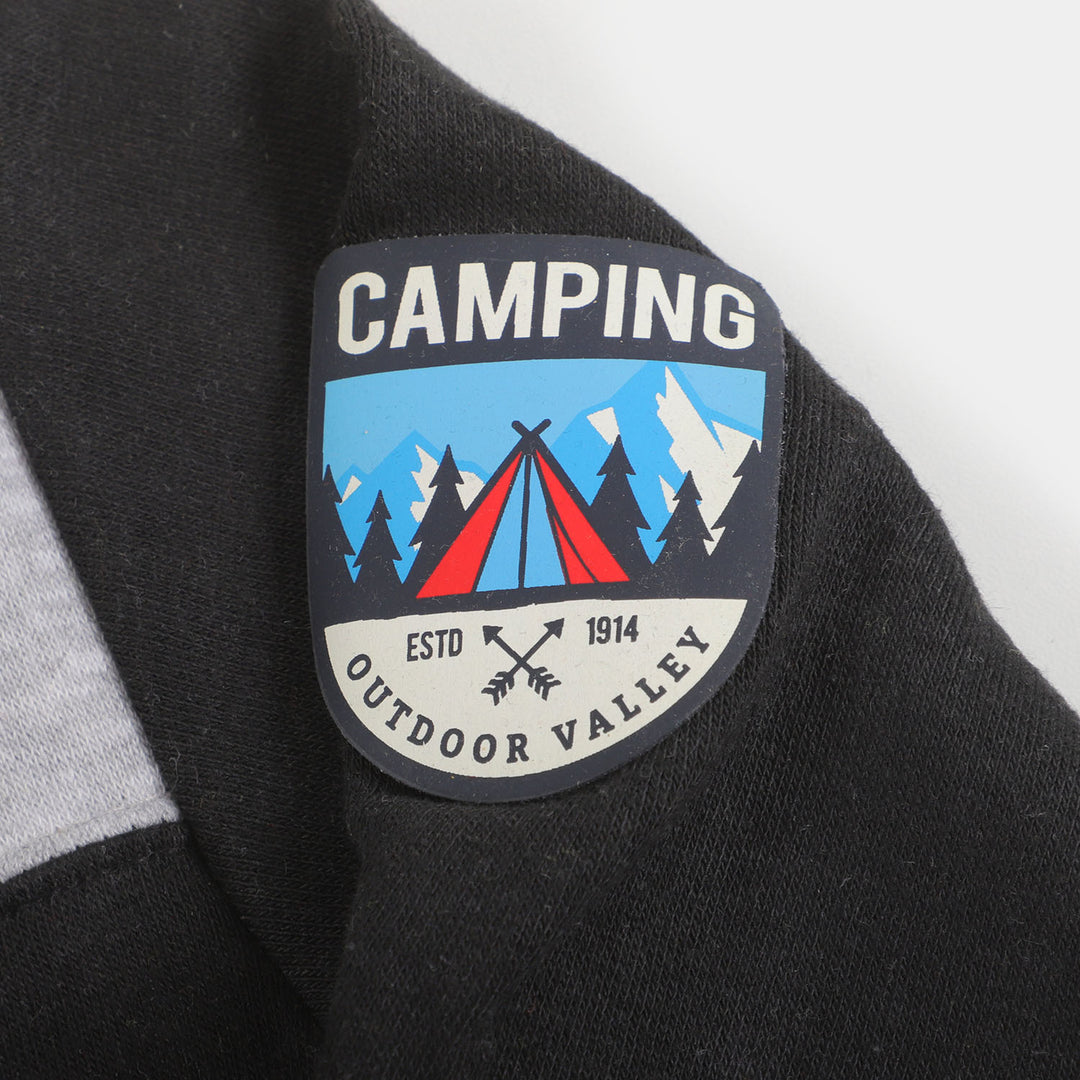 Girls Jacket Camping Out Door Valley - Black/Gray