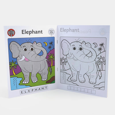 Lets Colour The Zoo Kids Colouring Book