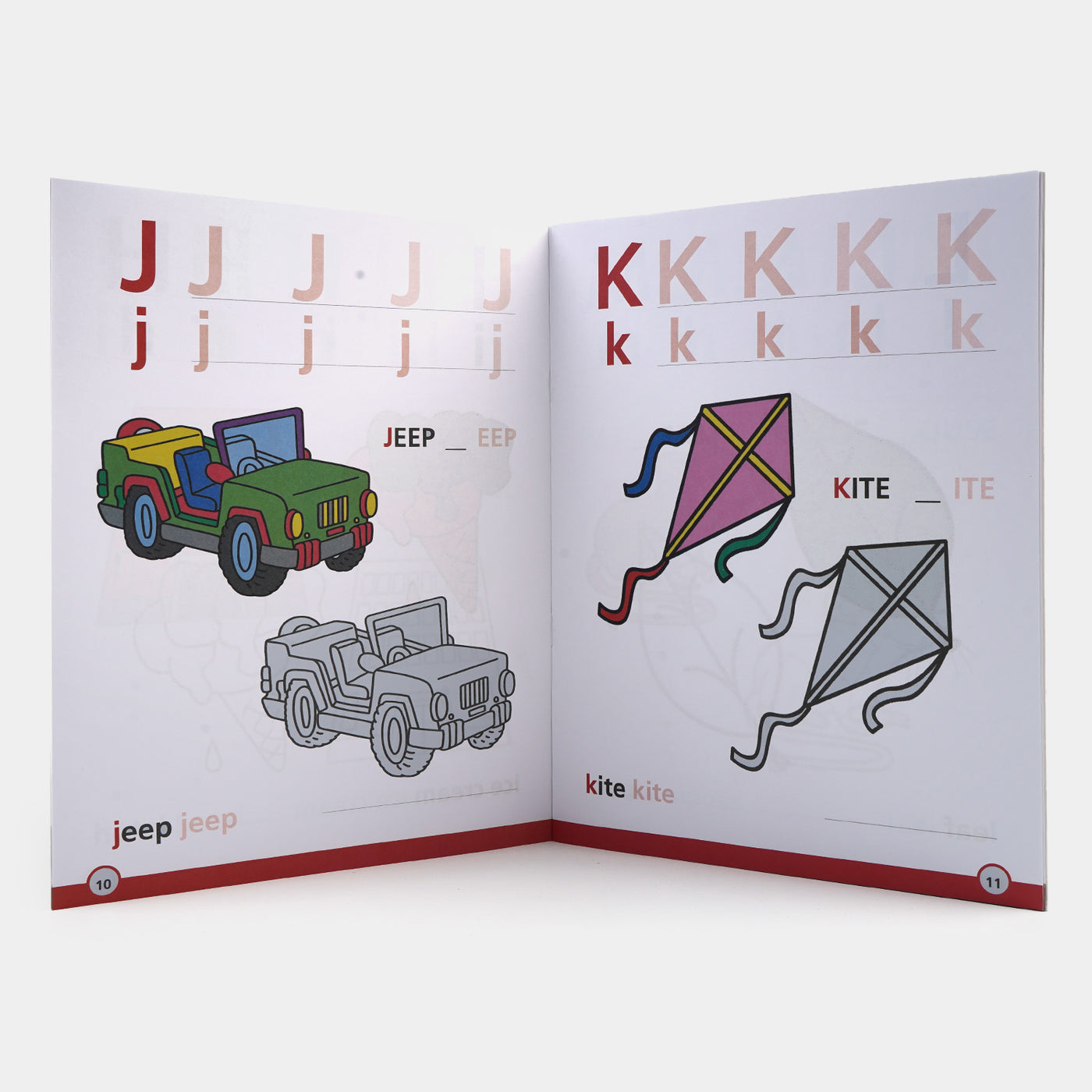 Lets Color The Alphabet Kids Coloring Book