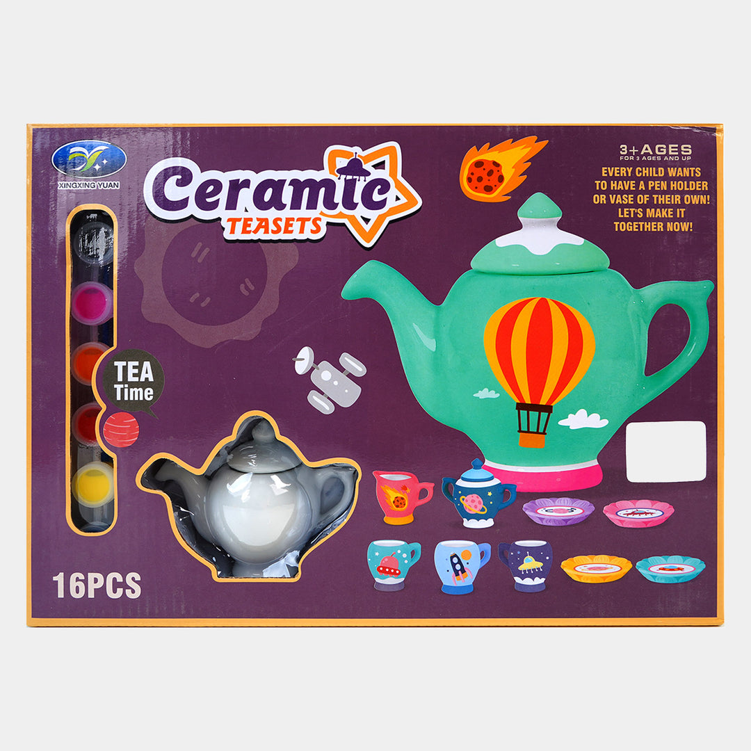 Painting Tea Set For Kids