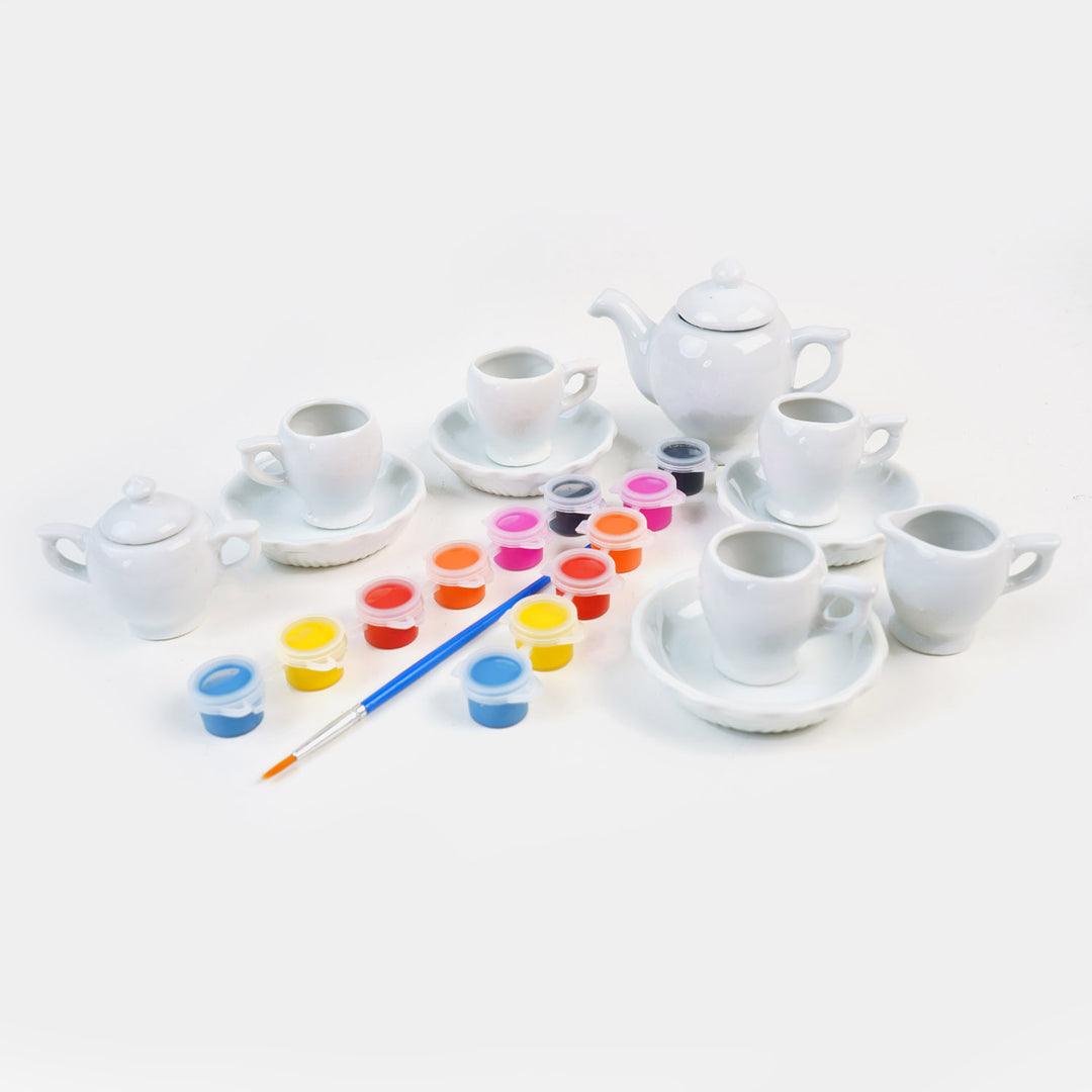 Painting Tea Set For Kids