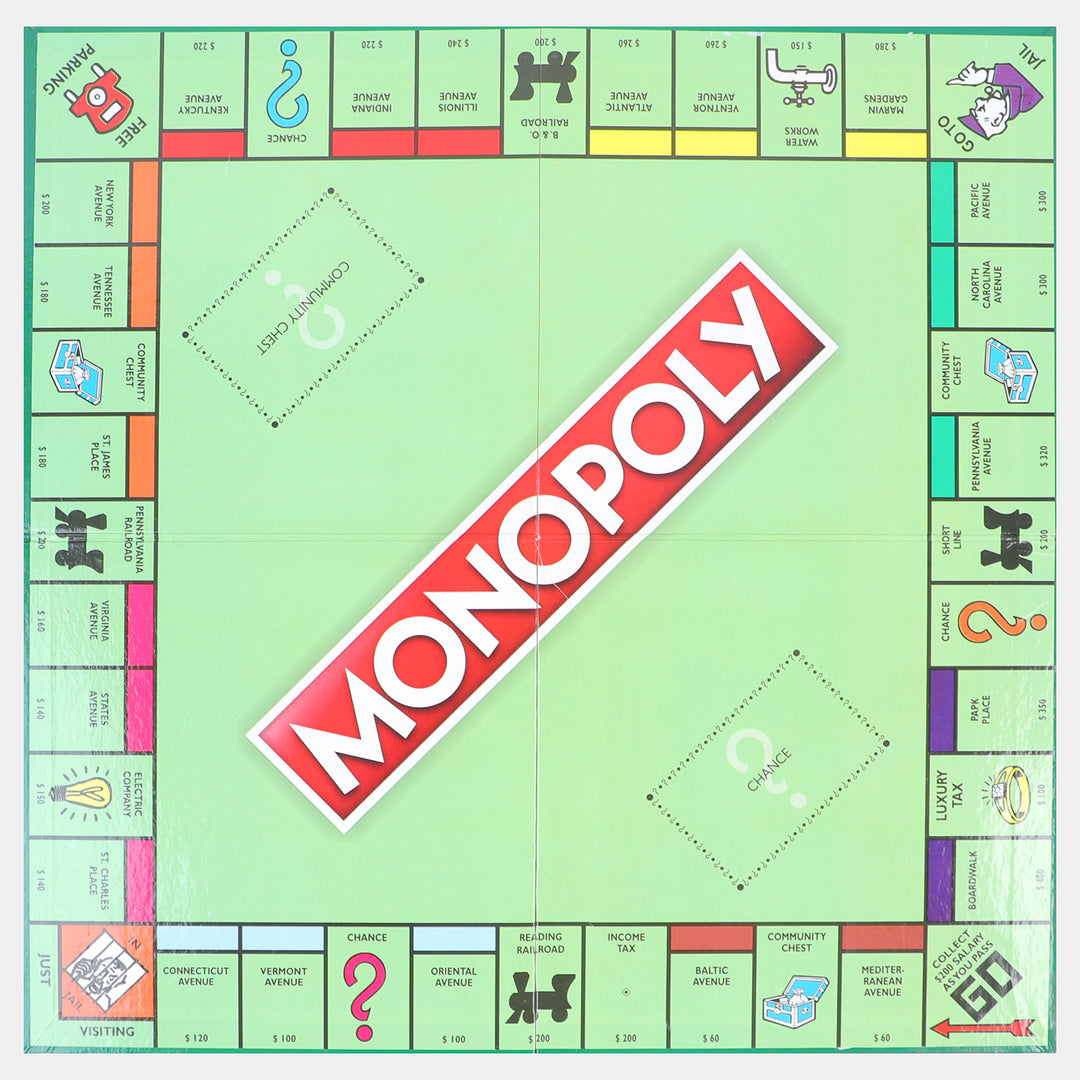 2 in 1 Monopoly & Scrabble Board Game For Kids