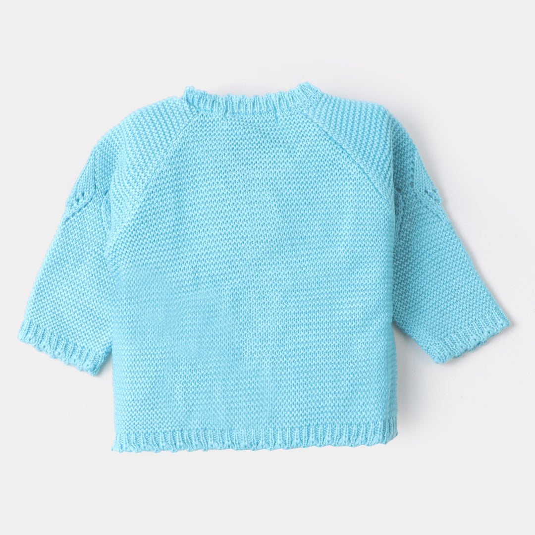 Infant Girls Sweater BP38-22 - Light Blue