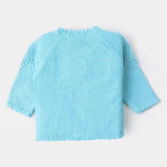 Infant Girls Sweater BP38-22 - Light Blue