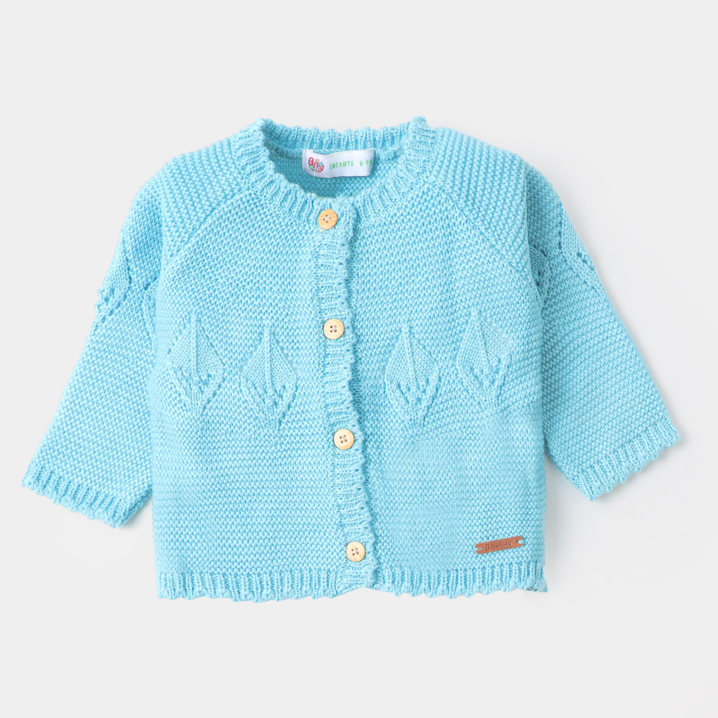 Infant Girls Sweater BP38-22 - Light Blue