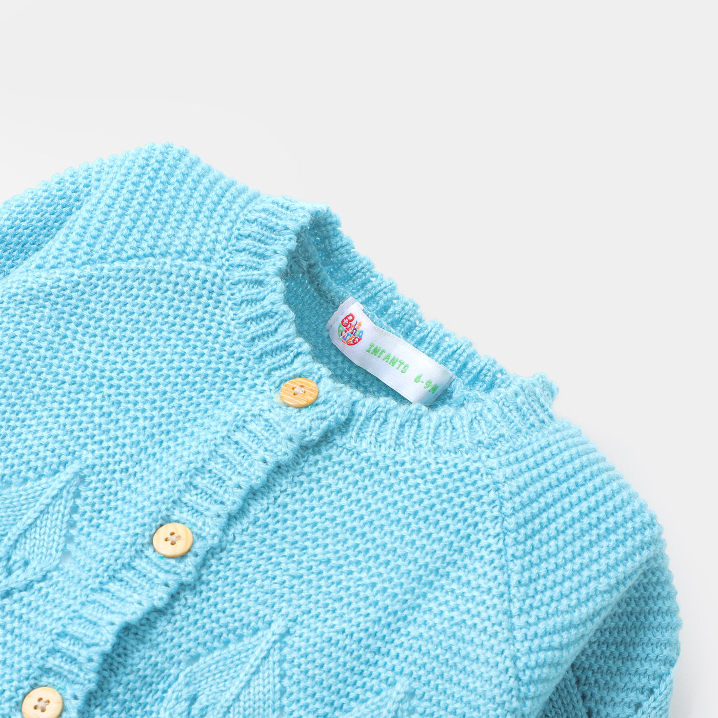 Infant Girls Sweater BP38-22 - Light Blue