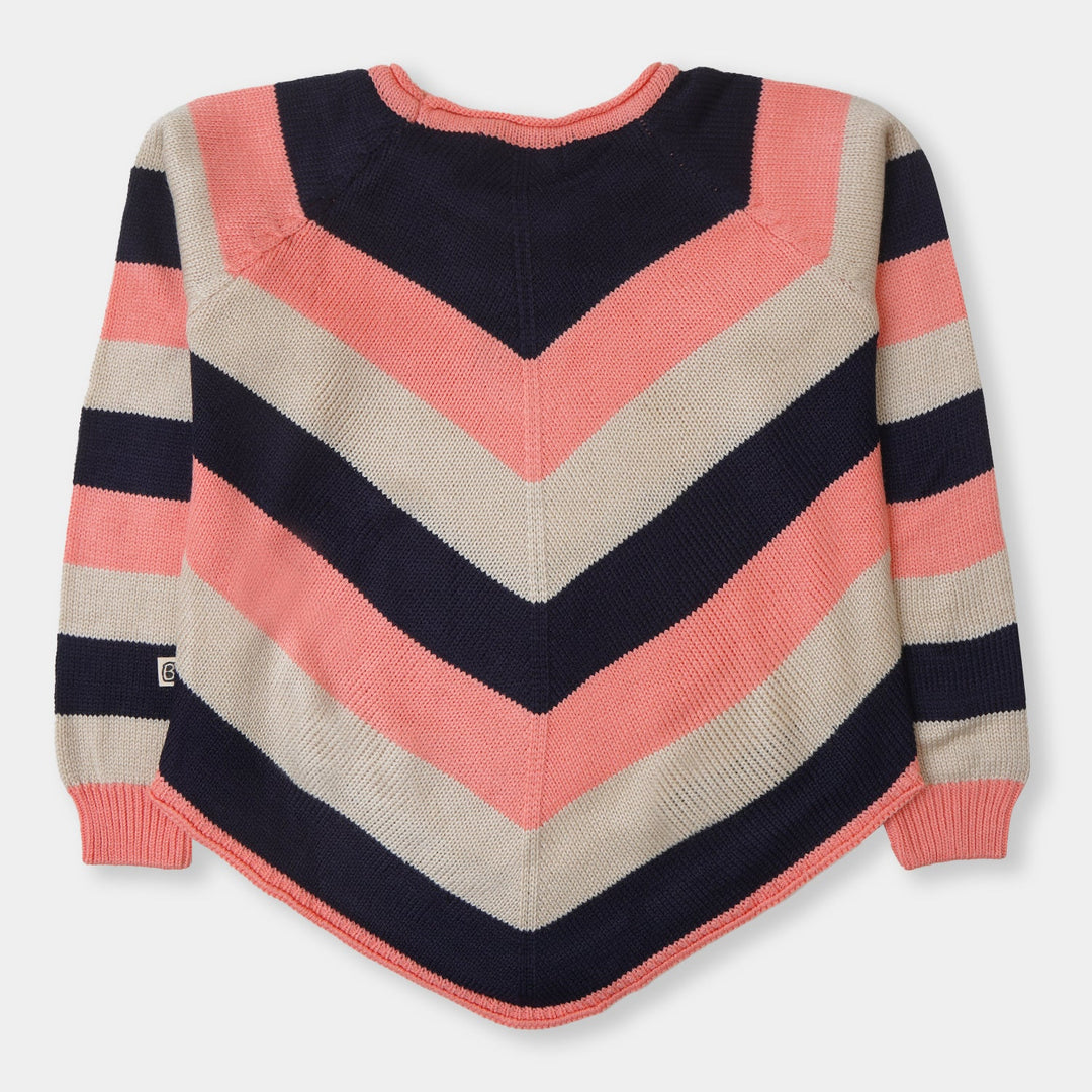 Teens Girls Sweater BP28-22 - Multi Stripe