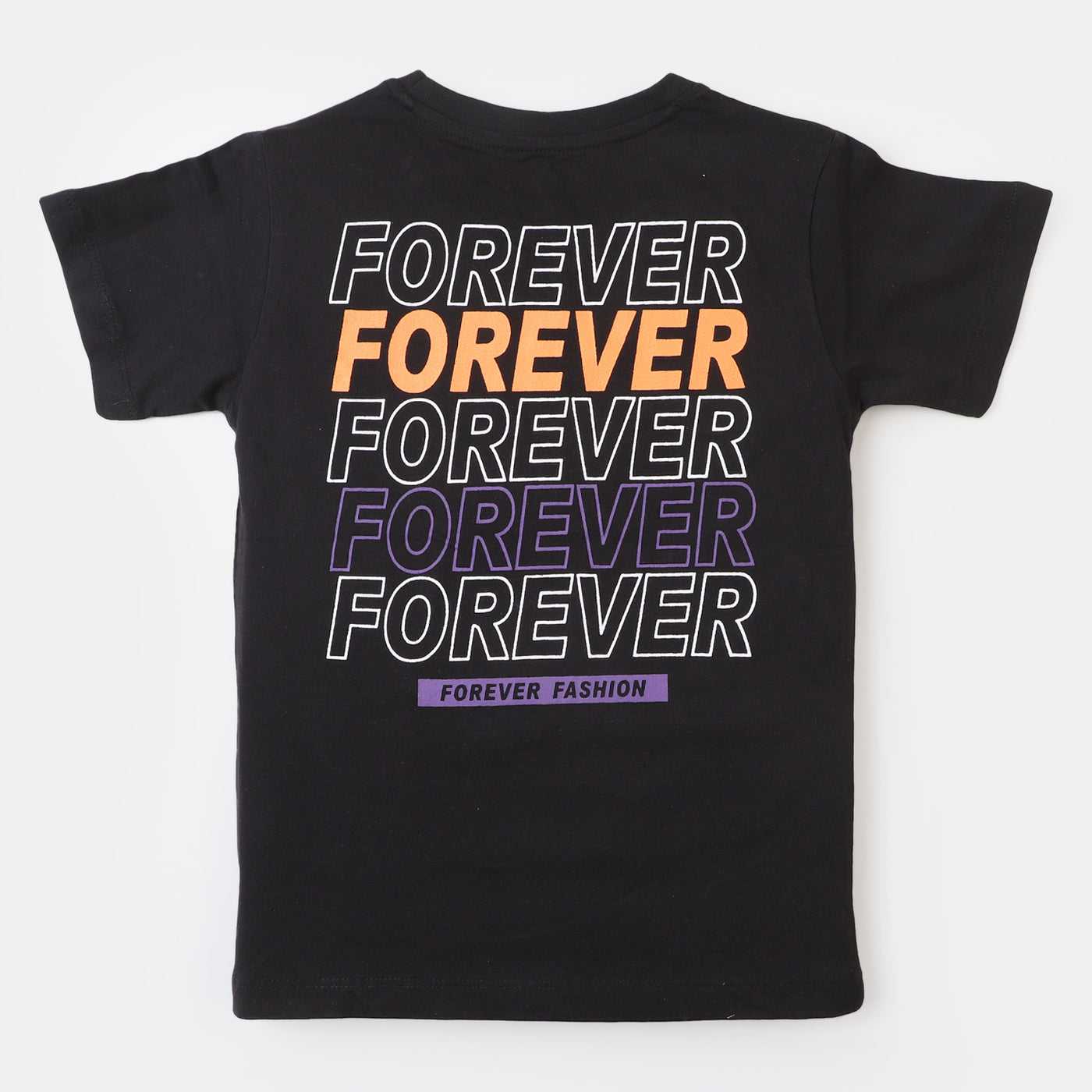 Boys T-Shirt For-Ever - Black