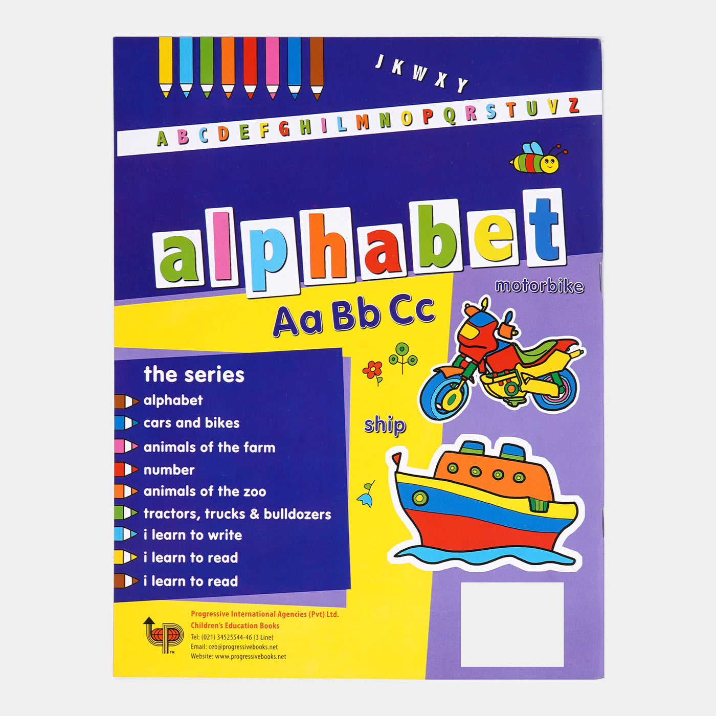 kids Funny Coloring Alphabet Book