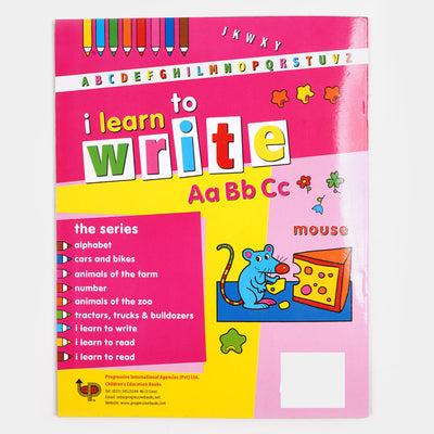 kids Book Funny Coloring i Learn To Write