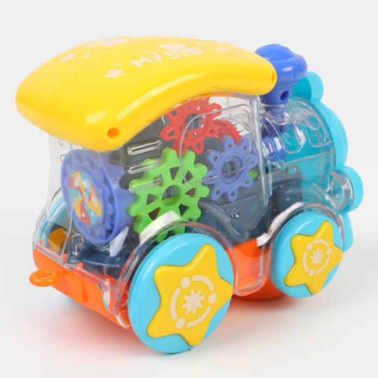 Gear Train Dynamic Music Universal Wheel Toy For kids