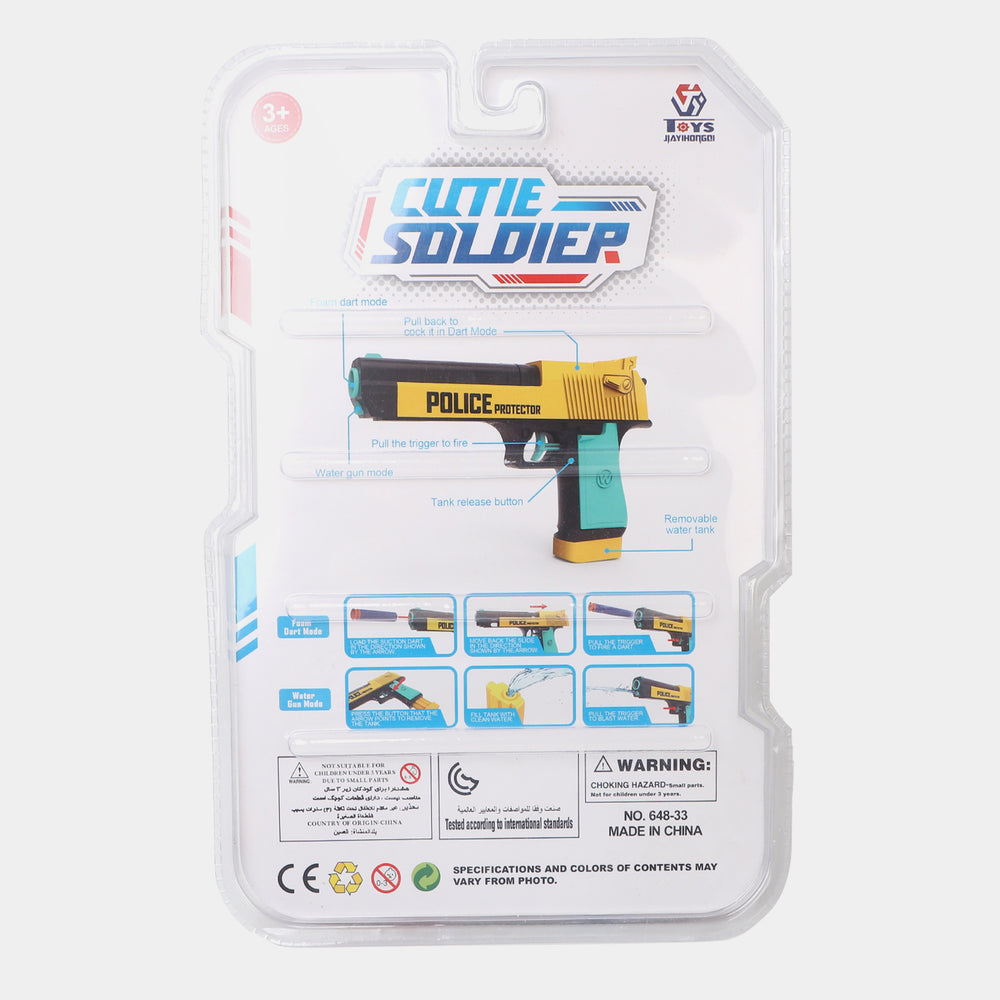 Cutie Soldier Soft Blaster For kids