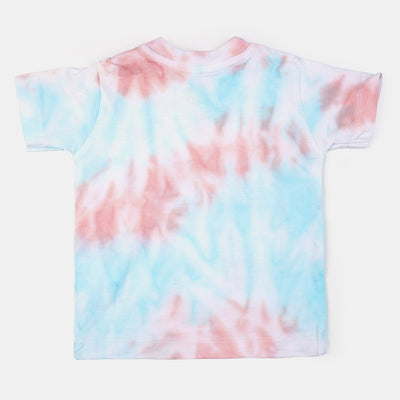 Infant Boys Cotton T-shirt Surf - Tie Dye