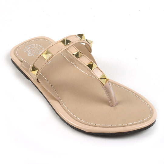 Girls Slipper 70-16 - Fawn