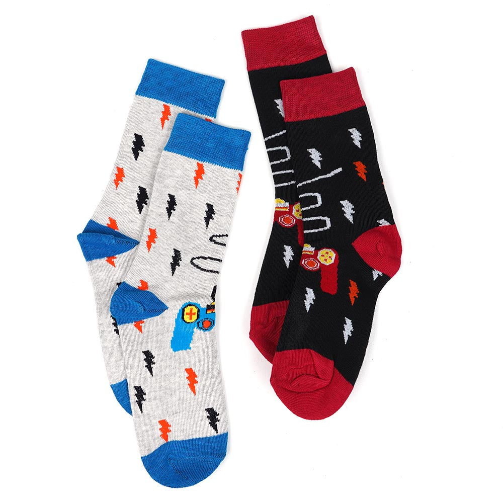 Socks Pair Of 2 Gamer For Boys